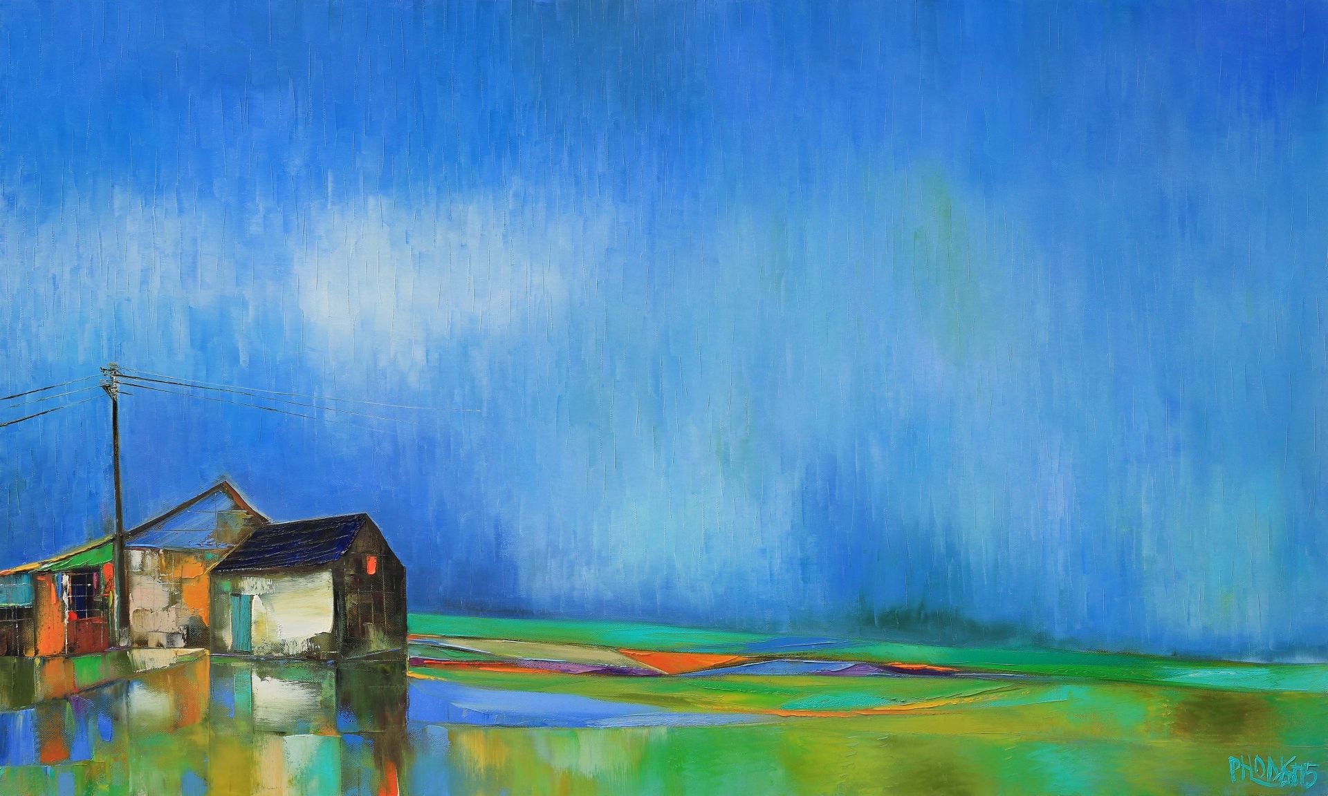 khai mac trien lam tranh loi phong