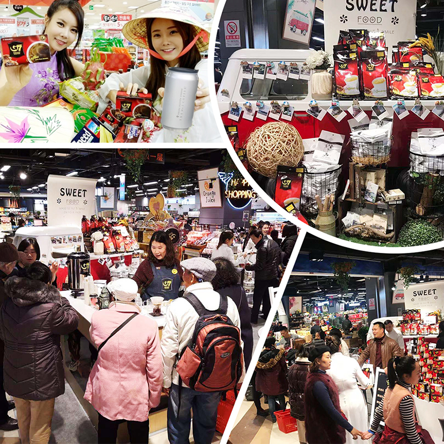 Với chất lượng tuyệt hảo và nguồn năng lượng tỉnh thức, sáng tạo, các sản phẩm cà phê G7, Trung Nguyên, Trung Nguyên Legend được người yêu cà phê toàn cầu đón nhận và yêu thích mạnh mẽ. Với chất lượng tuyệt hảo và nguồn năng lượng tỉnh thức, sáng tạo, các sản phẩm cà phê G7, Trung Nguyên, Trung Nguyên Legend được người yêu cà phê toàn cầu đón nhận và yêu thích mạnh mẽ.