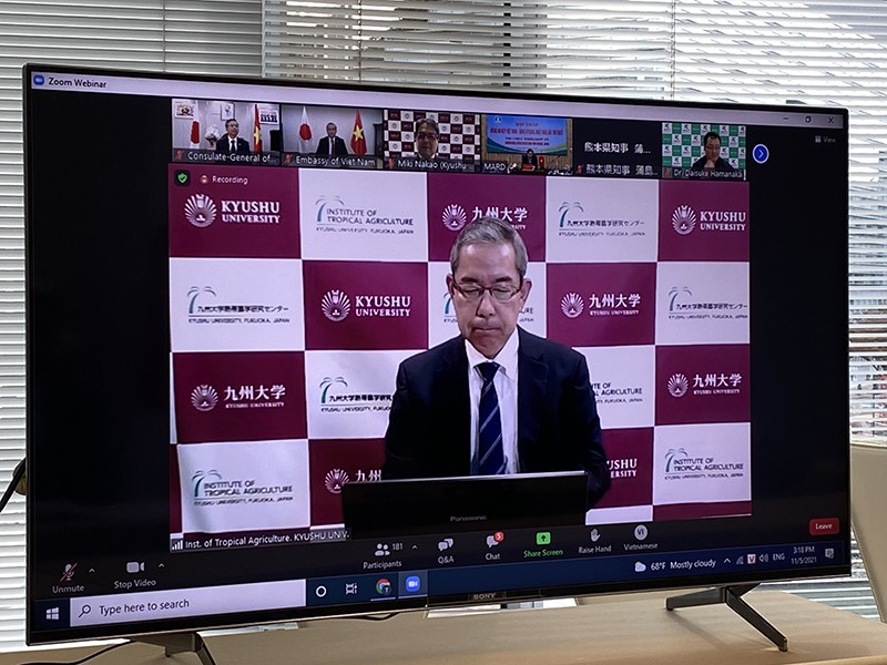Hội thảo khoa học ‘Nông nghiệp Việt Nam và Kyushu, các vấn đề và tương lai phát triển’