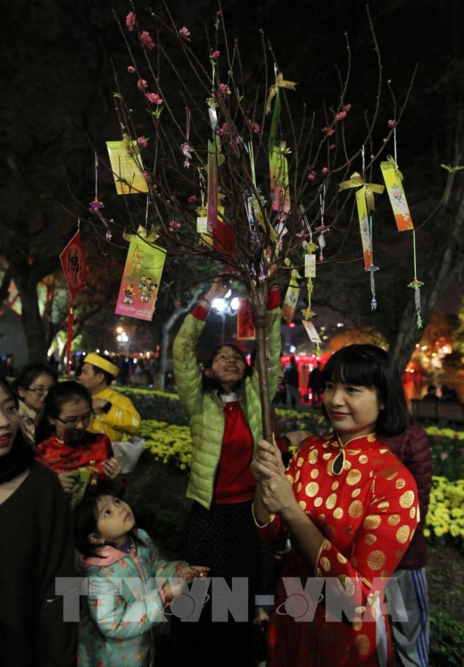 ron rang khong khi don xuan dinh dau