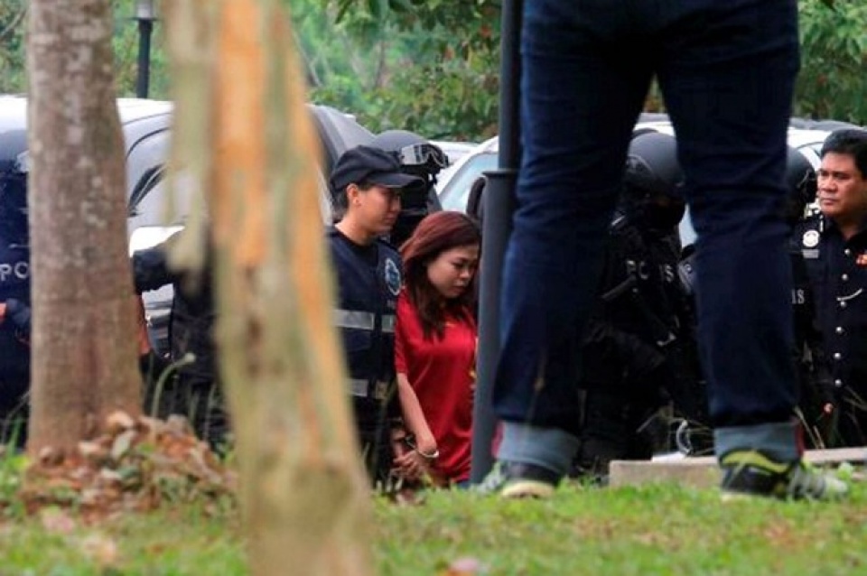 doan thi huong bi buoc toi muu sat vu nghi an kim jong nam