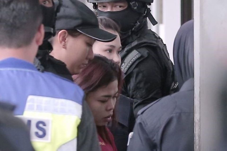 doan thi huong bi buoc toi muu sat vu nghi an kim jong nam