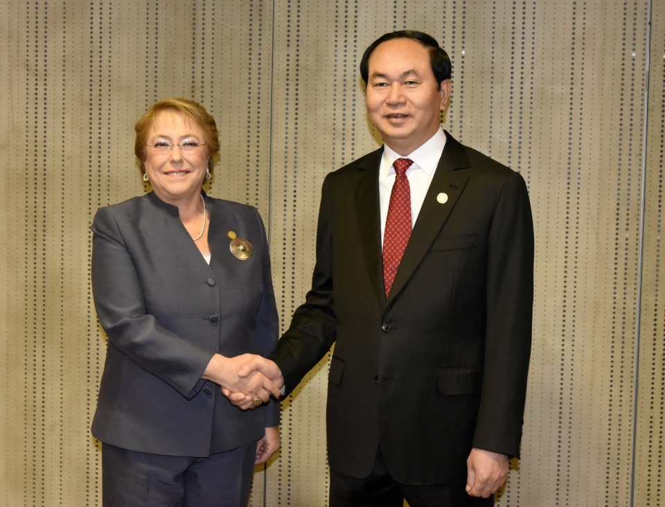 viet nam chile quan he huu nghi va hop tac toan dien