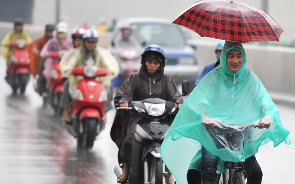 Thời tiết 18/11: Áp thấp mạnh thành bão số 14, miền Bắc mưa rét thoi tiet 1811 ap thap manh thanh bao so 14 mien bac mua ret