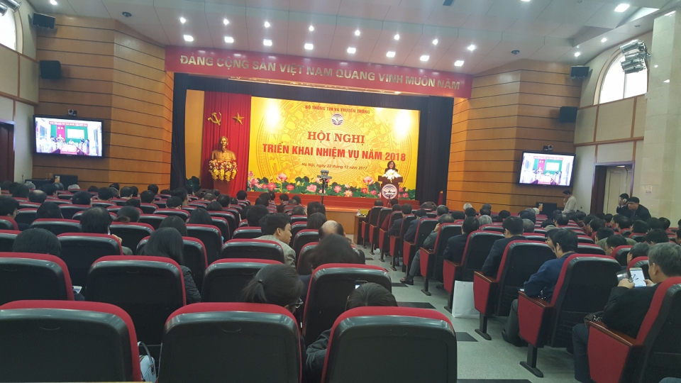 nganh thong tin va truyen thong trien khai nhiem vu nam 2018