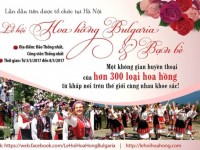 Lễ hội hoa hồng Bulgaria sắp diễn ra tại Hà Nội