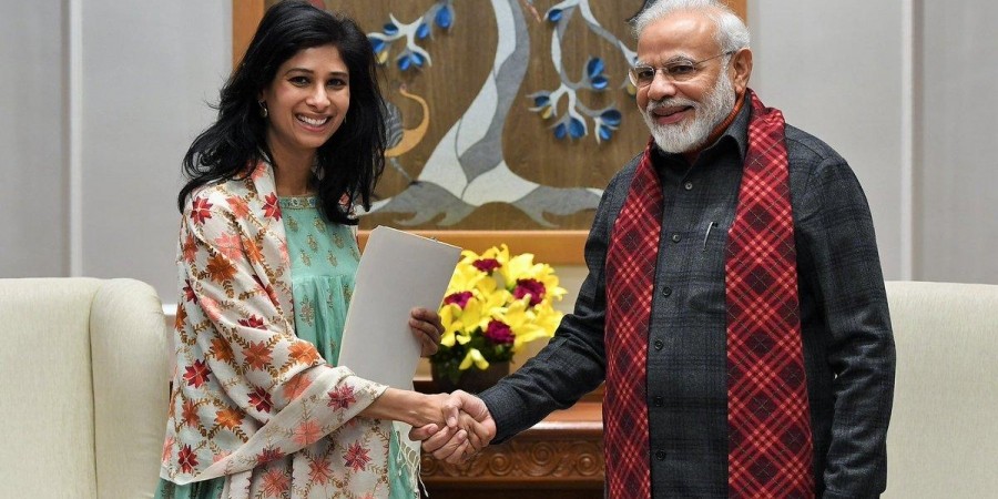Gita Gopinath: Bóng hồng quyền lực ở IMF. (Nguồn: Twetter)