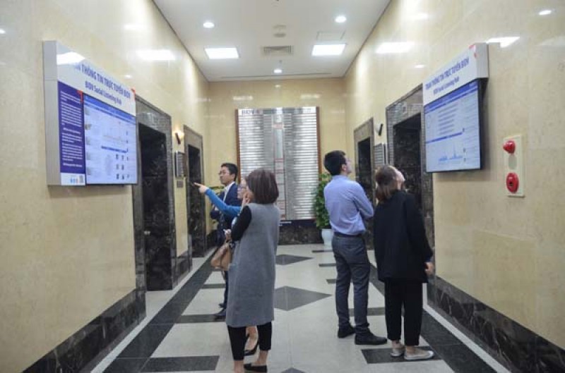 bidv cham soc khach hang qua mang xa hoi