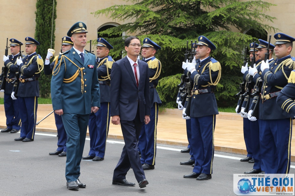 dai su do hoang long trinh thu uy nhiem len tong thong lebanon