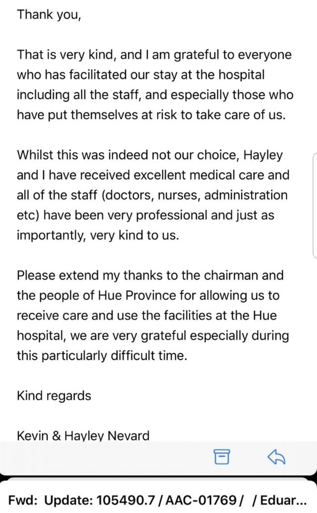 Thư từ nước Anh: Cảm ơn Việt Nam đã giúp chúng tôi vượt qua Covid-19! thu tu anh cam on viet nam da giup chung toi vuot qua covid 19