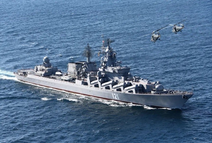Vụ tàu tuần dương hạm Moscow chìm: Nga xác nhận thương vong, chuyên gia nói về những thiệt hại không thể bù đắp. (Nguồn: Tass)