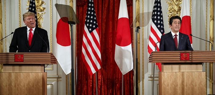 lanh dao my nhat bat dong ve cac vu thu ten lua cua trieu tien tai hop bao chung