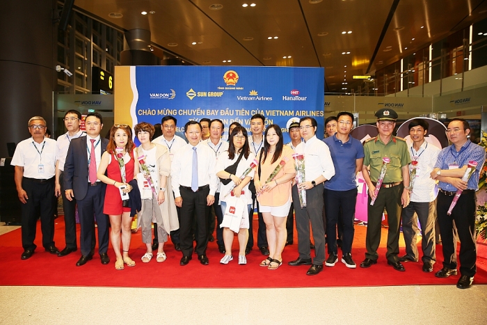 chinh thuc khai truong duong bay thang van don incheon han quoc