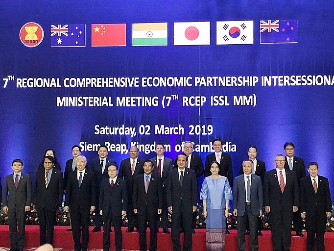 Các nước ASEAN và đối tác đạt được các tiến triển cụ thể trong đàm phán RCEP cac nuoc asean va doi tac dat duoc cac tien trien cu the trong dam phan rcep
