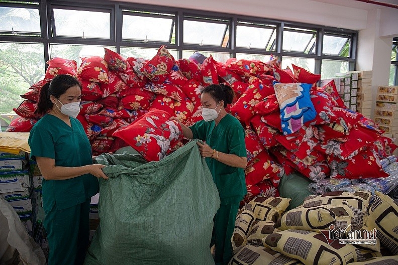 Bên trong khu điều trị bệnh nhân Covid-19 nặng ở TP. Hồ Chí Minh