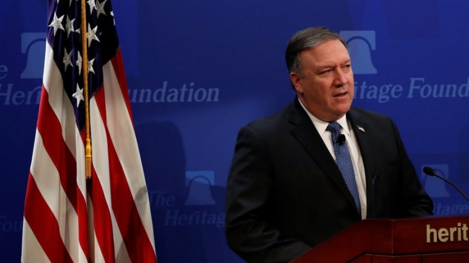 Mỹ sẽ thực hiện nghiêm ngặt các lệnh tái trừng phạt Iran tin nhap 20180806070820