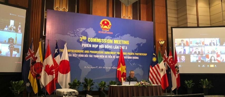 Các nước thành viên CPTPP thúc đẩy thực thi Hiệp định và ủng hộ hệ thống thương mại đa phương cac nuoc thanh vien cptpp thuc day thuc thi hiep dinh va ung ho he thong thuong mai da phuong