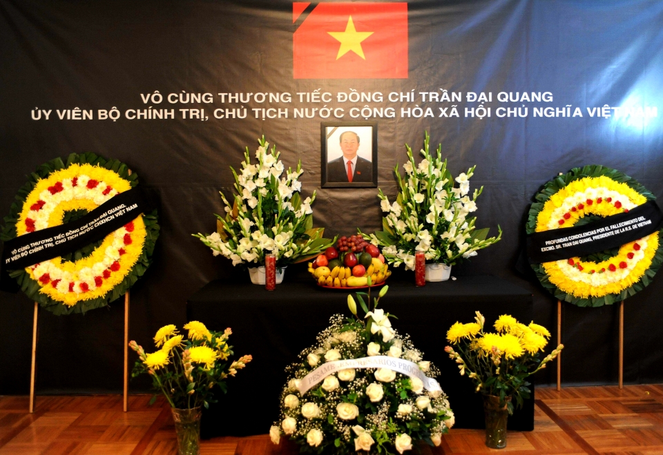 le vieng co chu tich nuoc tran dai quang tai mexico