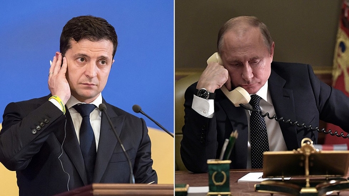 Tổng thống Ukraine tiết lộ Bộ Ngoại giao nước này đã ngăn cuộc điện đàm Zelenskiy - Putin đầu tiên tong thong ukraine tiet lo bo ngoai giao da ngan cuoc dien dam thuong dinh zelenskiy putin dau tien
