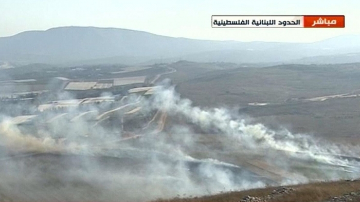 israel ban hon 40 qua rocket vao mien nam lebanon