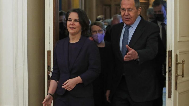 Kế hoạch gặp riêng giữa Ngoại trưởng Đức và Nga đổ vỡ. (Nguồn: EPA)