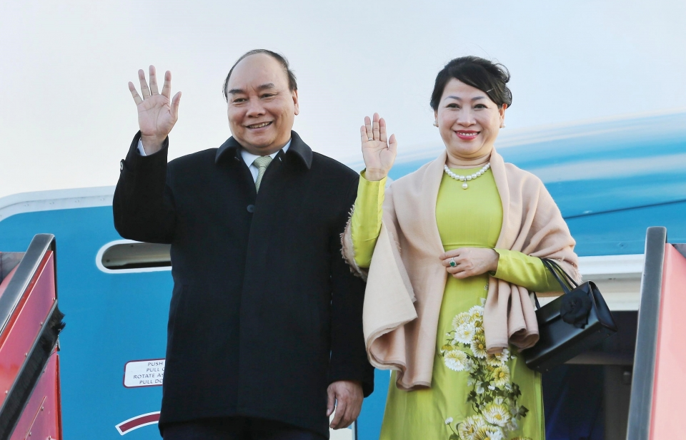 thu tuong den copenhagen tham du p4g va tham chinh thuc vuong quoc dan mach