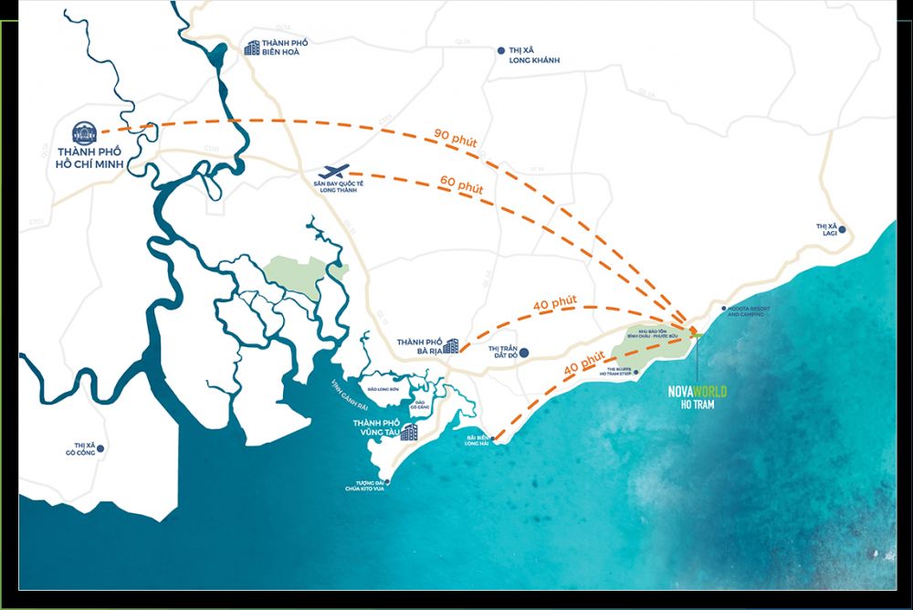 Tại sao Novaland chọn Hồ tràm để phát triển dự án nghìn tỷ?