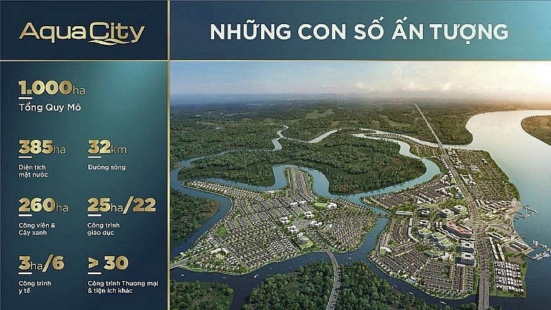 Giá bất động sản Aqua City tăng nhanh nhờ ba yếu tố này