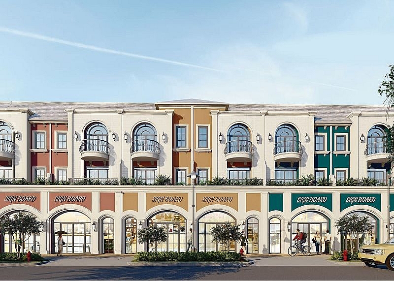 Giới đầu tư săn đón mua shophouse ở Aqua City, Biên Hòa