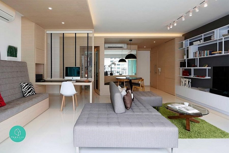 8 ý tưởng thông minh tiết kiệm không gian cứu tinh cho căn hộ nhỏ