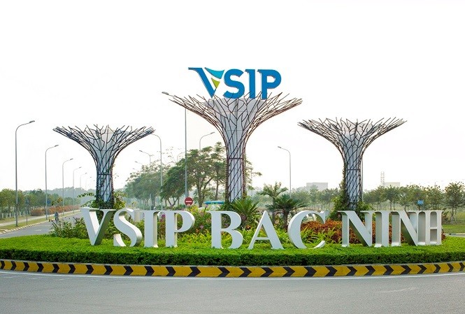 VSIP Bac Ninh is well-known as a model of industrial park for high-technology and Logistics development. (Source: Bao Bac Ninh) VSIP Bac Ninh is well-known as a model of industrial park for high-technology and Logistics development. (Source: Bao Bac Ninh)