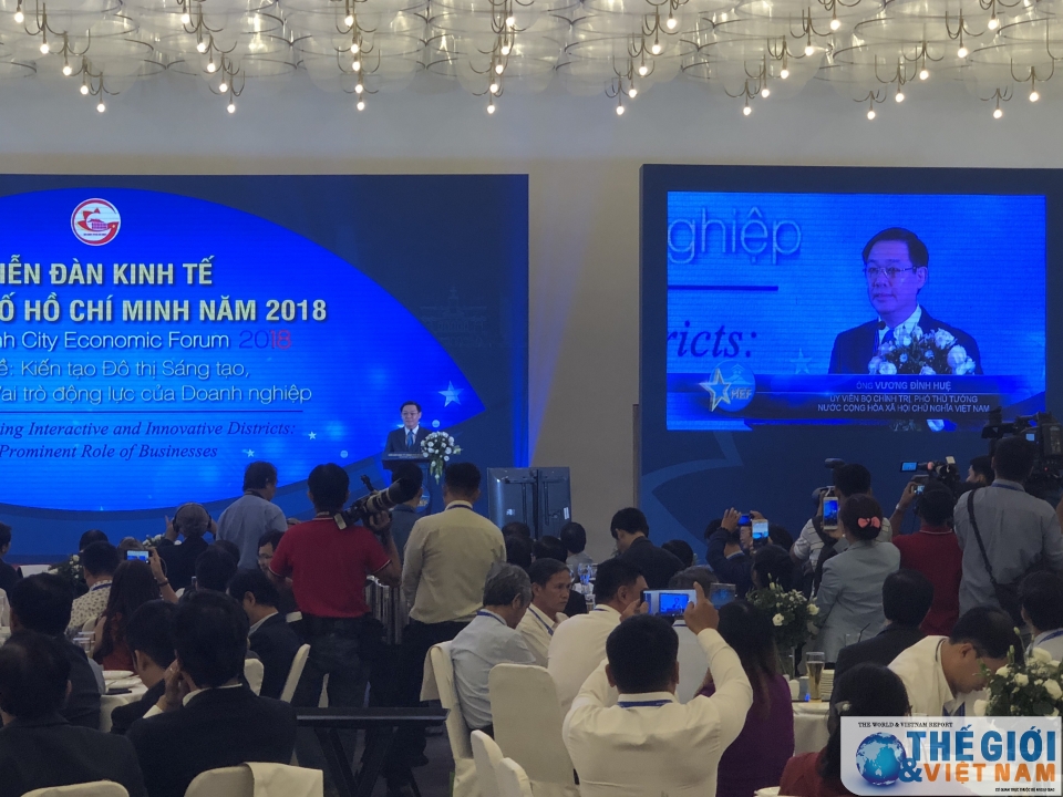 Phó Thủ tướng Vương Đình Huệ: Xây dựng TP. Hồ Chí Minh thông minh làm điển hình nhân rộng pho thu tuong vuong dinh hue xay dung tp ho chi minh thong minh lam dien hinh nhan rong