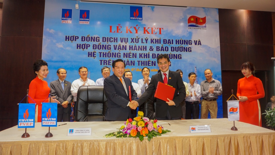 pvep poc ve dich san luong khai thac truoc 1 thang