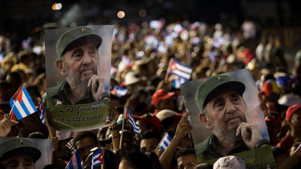 le tuong niem lanh tu fidel castro tai santiago de cuba