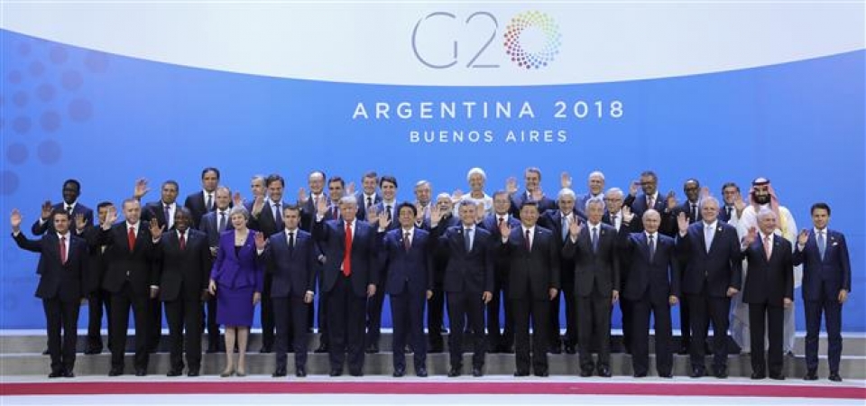 Khai mạc Hội nghị thượng đỉnh G20 tại Argentina khai mac hoi nghi thuong dinh g20 tai argentina
