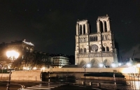 Nhà thờ Đức Bà Paris năm nay không có lễ Giáng sinh