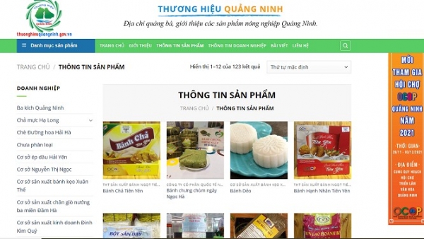 OCOP Quảng Ninh 2021: Đặc sản vùng miền 