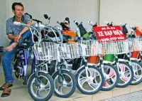 bac kinh thay taxi chay xang bang xe dien