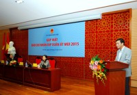 bo ngoai giao gap mat bao chi nuoc ngoai