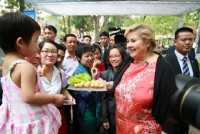 banh beo banh xeo xuat hien o dai hoi am thuc duong pho the gioi