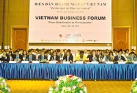 khai mac dien dan doanh nghiep viet nam vbf 2016