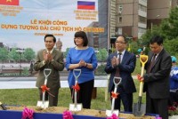 Khởi công xây dựng tượng đài Hồ Chí Minh tại Ulyanovsk