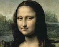 chan dung nang mona lisa tao nen tu la rung mua thu