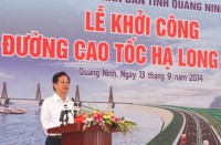 thu tuong nguyen xuan phuc du le khanh thanh thong xe cao toc ha long hai phong