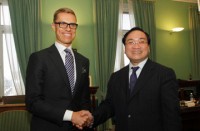 thu truong bui thanh son tiep dai su phan lan va thuy dien