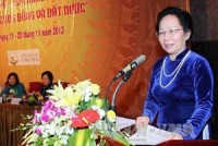 pho chu tich nuoc tham du hoi nghi thuong dinh phu nu toan cau tai ba lan