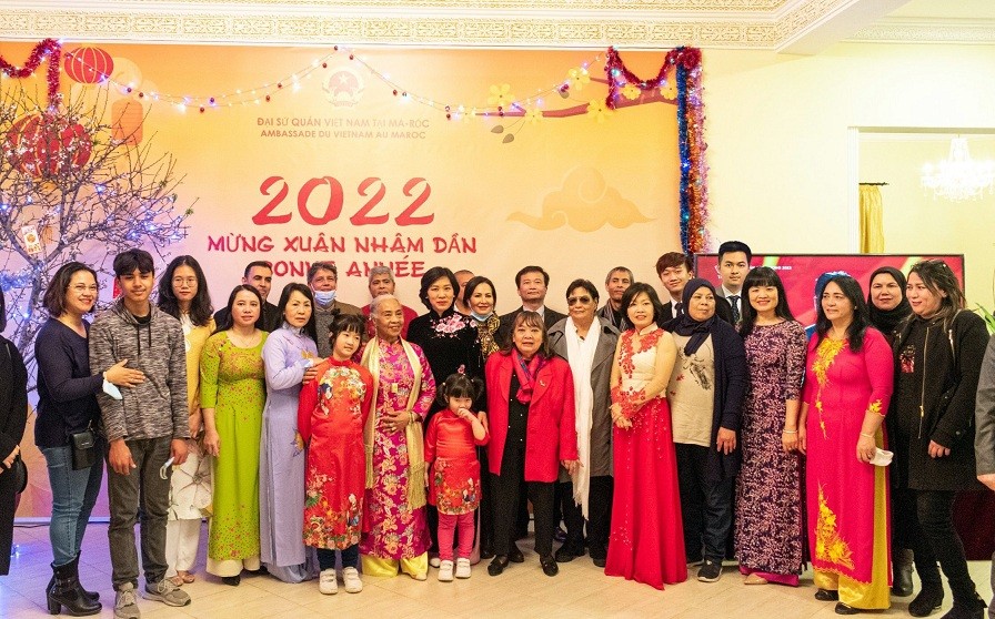 Đại sứ quán Việt Nam tại Morocco tổ chức Tết cộng đồng mừng Xuân Nhâm Dần 2022