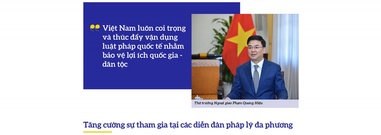 Khẳng định vị thế Việt Nam trên bản đồ pháp lý quốc tế