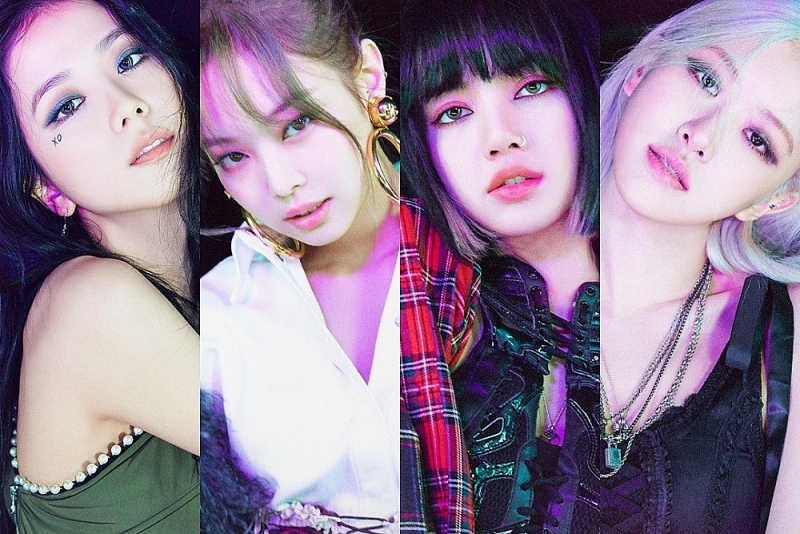 Nhóm nhạc bốn cô gái gợi cảm Blackpink. (Nguồn: The Hype)