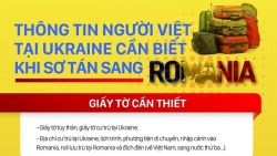 Thông tin người Việt tại Ukraine cần biết khi sơ tán sang Romania